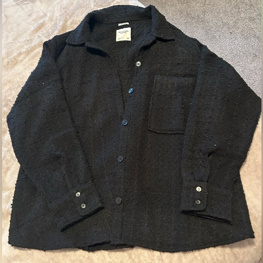 ANF TWEED OVERSIZED SHACKET